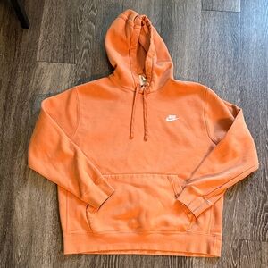 Nike Men's Vibrant Orange Nike Hoodie size large